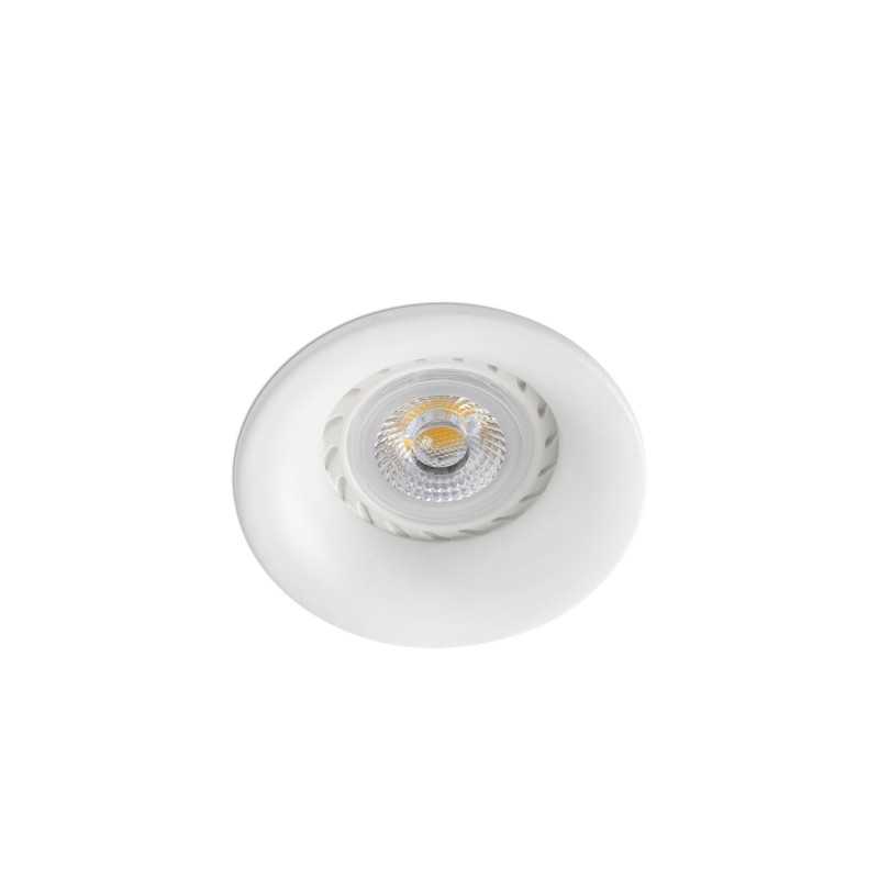 Luminária de teto em alumínio branco mate GU10 LUMEAU