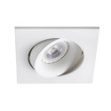 Candeeiro de teto em alumínio branco mate GU10 RAYRET