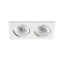 Luminária de teto em alumínio branco mate GU10 LALANDE