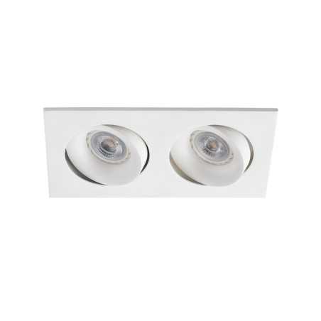 Luminária de teto em alumínio branco mate GU10 LALANDE