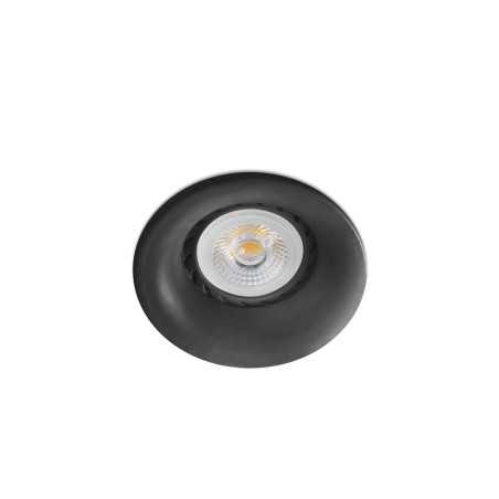 Luminária de teto em alumínio preto mate GU10 ALISSAS