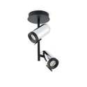 Luminária de teto em aço cromado brilhante GU10 LAVOYE