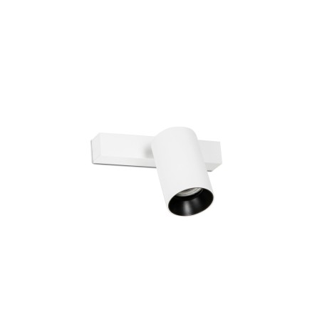 Luminária de parede em alumínio fosco GU10 branco BLANZAY