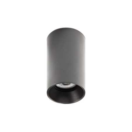 Luminária de teto em alumínio preto fosco GU10 BLACONS