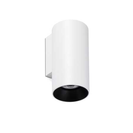 Lâmpada de parede em alumínio branco mate GU10 BELANN