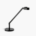 Lâmpada de mesa em alumínio com LED integrado na cor preta AVIGNON