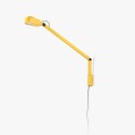 Lâmpada de parede em alumínio com LED integrado amarelo LE FAY