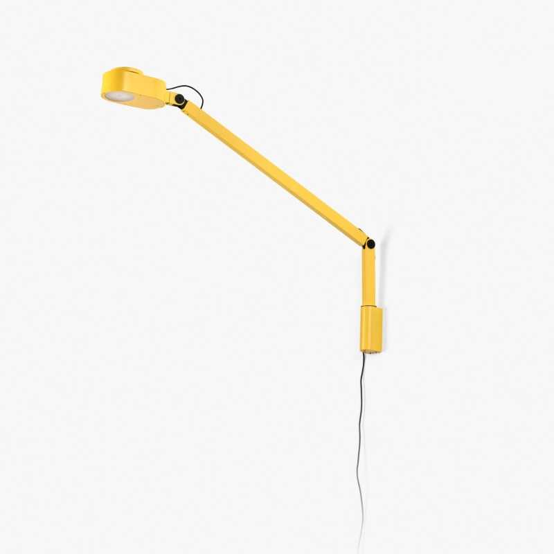 Lâmpada de parede em alumínio com LED integrado amarelo LE FAY