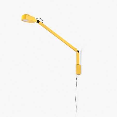 Lâmpada de parede em alumínio com LED integrado amarelo LE FAY