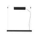 Candeeiro de teto em alumínio com LED integrado preto mate PARADOU