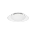 Luminária de parede em aço com LED integrado acabamento branco mate ANDREST