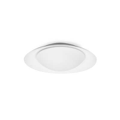 Luminária de parede em aço com LED integrado acabamento branco mate ANDREST
