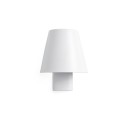 Luminária de parede em aço com LED integrado, cor branco mate CHATAIN