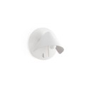 Luminária de parede em aço E27 branco mate MEYNIAL