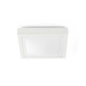 Luminária de teto em alumínio branco mate E27 SIENNE