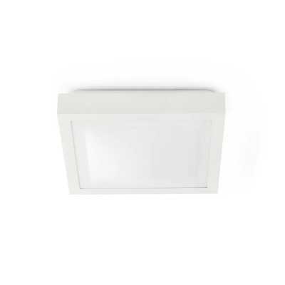 Luminária de teto em alumínio branco mate E27 SIENNE