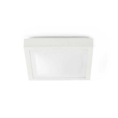 Luminária de teto em alumínio branco mate E27 SIENNE