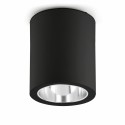 Candeeiro de teto em alumínio preto mate E27 CIADOUX
