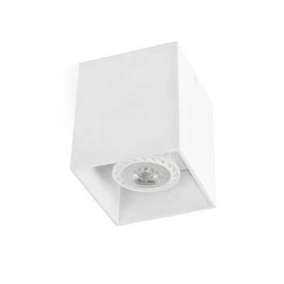 Candeeiro de teto em alumínio GU10 branco mate LE ROUX