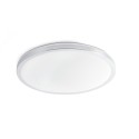 Luminária de teto em alumínio com LED integrado em aço escovado HOUSSEN