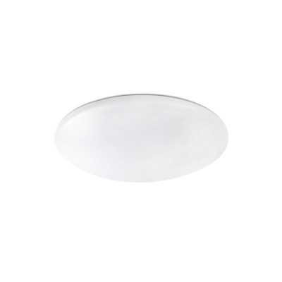 Lâmpada de teto em alumínio com LED integrado, acabamento branco fosco PLESSE