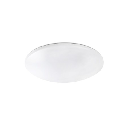 Lâmpada de teto em alumínio com LED integrado, acabamento branco fosco PLESSE