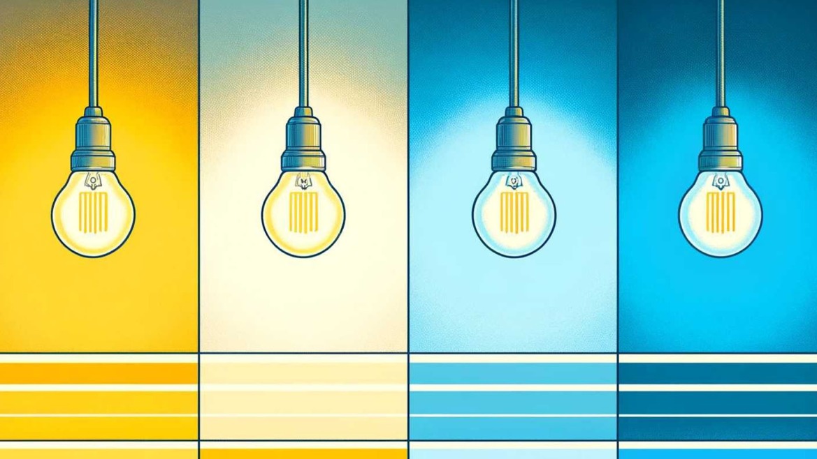 Temperatura de luz adequada para cada espaço